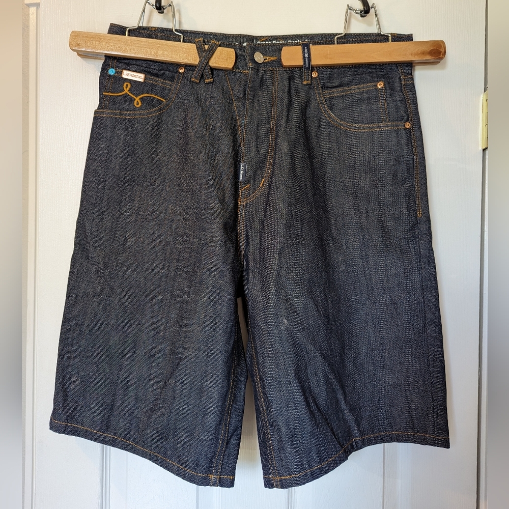 (NWOT) LRG Skateboards True Straight Indigo Jean Shorts